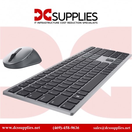 Dell KM7321WGY-US Premier Multi-Device Wireless Keyboard and Mouse KM7321W