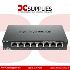 D-Link DGS-108 Systems 8-Port Unmanaged Gigabit Desktop Switch
