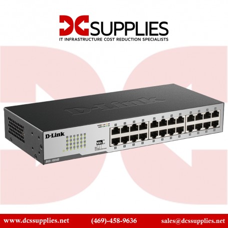 D-Link DGS-1024D Systems 24-Port Unmanaged Gigabit Desktop/Rackmount Switch