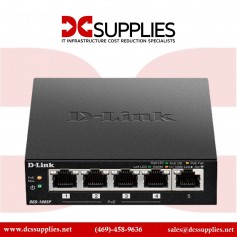 D-Link DGS-1005P 5-Port Gigabit Unmanaged Switch with 4 PoE Ports