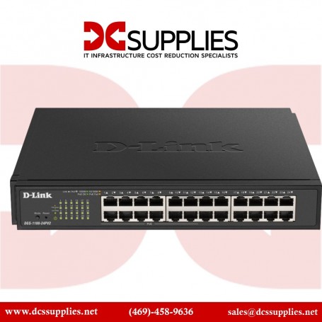 D-Link DGS-1100-24PV2 Systems 24 Port Gigabit Smart Pe Switch
