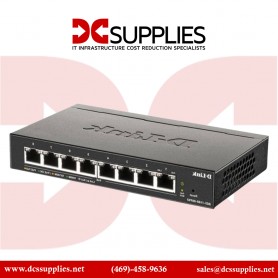 D-Link DGS-1100-08PV2 Systems 8 Port GIG PoE Smart Switch