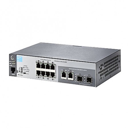 HPE  J9777A Aruba 2530-8G - switch - 8 ports - managed - rack-mountable - HPE Renew