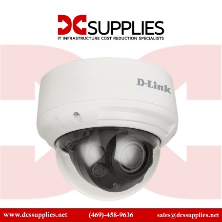 D-Link DCS-4618EK Systems Vigilance 8 Megapixel H.265 Vandal-Proof Outdoor PoE Dome Camera