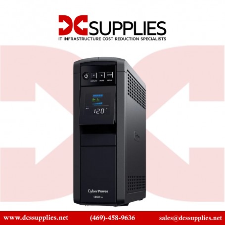 CyberPower CP1500PFCLCDTAA PFC Sinewave UPS System, 1500VA/1000W