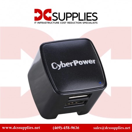 CyberPower TR12U3A Dual USB Type-A 3.1A Wall Charger