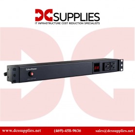 CyberPower PDU15M2F10R Metered PDU, 100-125V/15A (Direated to 12A), 12 Outlets, 1U Rackmount