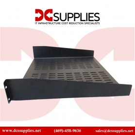 StarTech.com CABSHELF Black Standard Universal Server Rack Cabinet Shelf