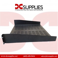 StarTech CABSHELF Black Standard Universal Server Rack Cabinet Shelf