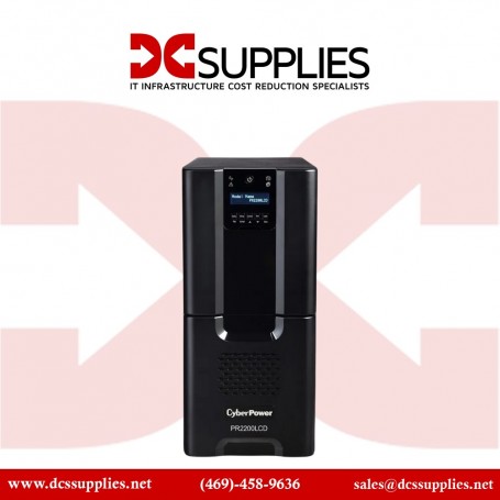 CyberPower PR2200LCD Smart-UPS Application LCD 2200VA Tower Sinewave 10OUT AVR 30A