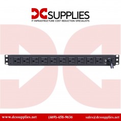 CyberPower PDU20B10R 20A Basic 1U PDU with 10 Outlets and 15FT Cord