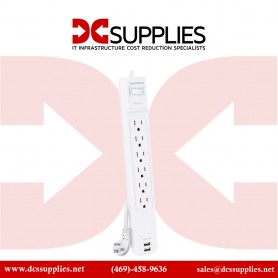 CyberPower CSP606U42A 6-Outlet Professional Surge Protector with Two USB Charging Ports
