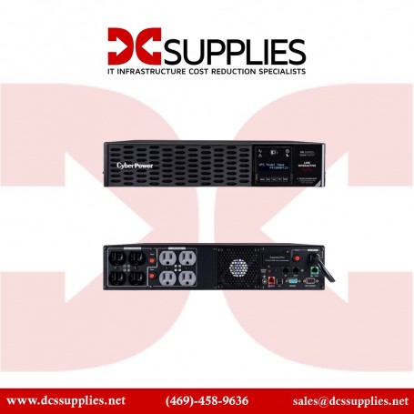 CyberPower PR1000RT2UN Smart App Sinewave UPS System, 1000VA/1000W
