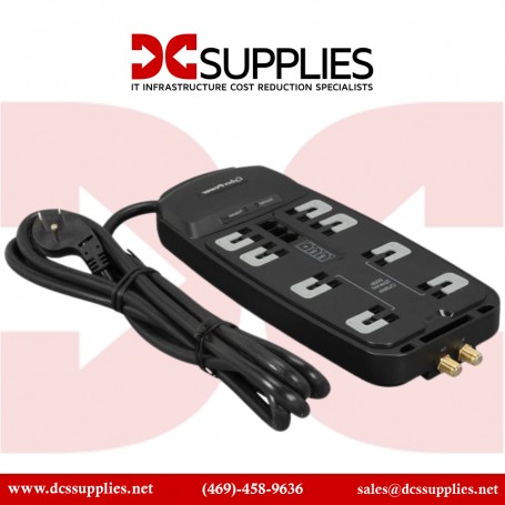 CyberPower CSP1008T Pro Surge Protector with 10 outlets and 8 FT cord
