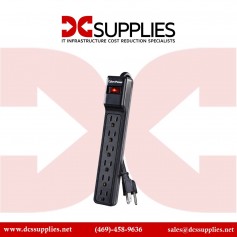 CyberPower CSB604 Surpro 6-Outlet Surge Protector 900J EMI/RFI