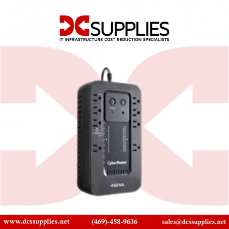 CyberPower EC450G Ecologic Battery Backup & Surge Protector UPS System, 450VA/260W