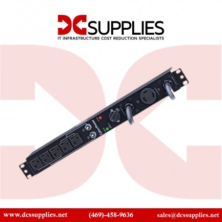 CyberPower MBP30A5 Maintenance Bypass PDU 1U 30A 5OL Rear Outlets 6FT Cord