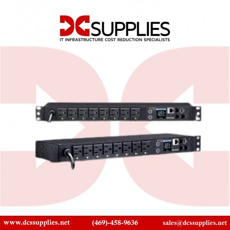 CyberPower PDU41001 Switched PDU 15A 120V 8OUT NEMA 12FT 3-Year Warranty