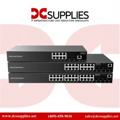 Grandstream GWN7801P Networks Enterprise Layer 2 Managed Network Switch 8
