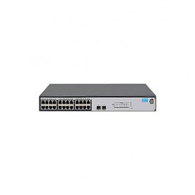 HPE 1420-24G-2SFP Switch - switch - 24 ports - unmanaged - rack-mountable