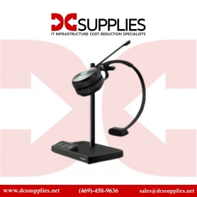Yealink WH62-MONO-UC Dect Wireless UC Mono Headset Support Acoustic Shield&Busy Light