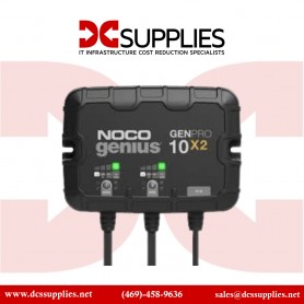 NOCO Genius GENPRO10X2, 2-Bank, 20A (10A/Bank) Smart Marine Battery Charger