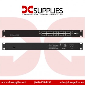 Ubiquiti Networks ES-24-250W EdgeSwitch 24-Port 250-Watt Managed PoE+ with SFP