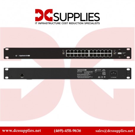 Ubiquiti Networks ES-24-250W EdgeSwitch 24-Port 250-Watt Managed PoE+ with SFP