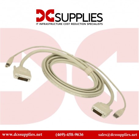 Black Box EHN900024U-0015 KVM CPU Cable for DVI/USB Devices, 6, 10, or 15 Feet