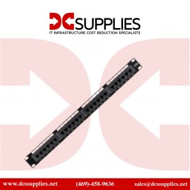 Black Box JPM5E24A CAT5E Patch Panel 24 Port