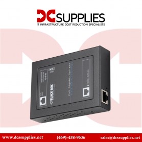 Black Box LPS2001 PoE+ Gigabit Splitter - 5-12-VDC, 6-Amp, TAA Compliant