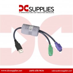 Black Box KVUSB2PS2 USB to PS/2 Flash-Upgradable Converter Cable