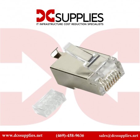 Black Box FMTP6S-100PAK  CAT6 Shielded Modular Plug - Network Connector