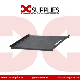 Black Box RM315-R2 19 IT Rack Vented Shelf 1U Fixed 24.3 D 4 Point Mount