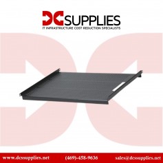 Black Box RM315-R2 19" IT Rack Shelf, 1U Fixed, 24.3" Depth, 4-Point Mount
