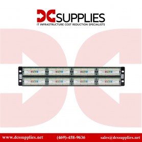 Black Box JPM906A-R6 CAT5e 48-Port Patch Panel
