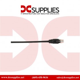 Black Box CAT6PC-010-BK-25PAK Box CAT6 Value Line Patch Cable, Stranded, Black, 10-ft