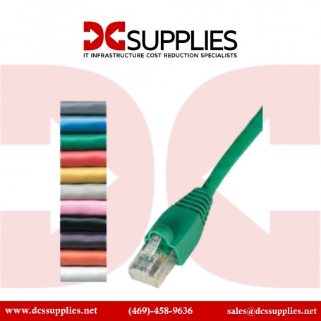 Black Box EVNSL642-0015-25PAK GigaTrue Cat.6 UTP Patch Network Cable, 15 ft, Gold Plated Connectors, Green Jacket