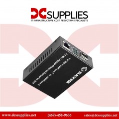 Black Box LGC215A-R2 Gigabit Ethernet PoE+ SFP Media Converter