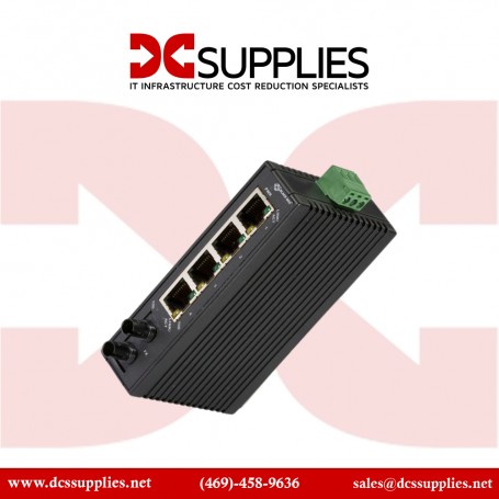 Black Box LBH120A-H-ST Hardened Mini Industrial - switch - 5 ports