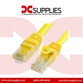 Black Box CAT6PC-010-YL-10PAK Ethernet Patch Cable - 250MHz Molded Snagless,