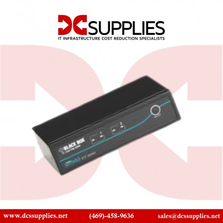 Black Box KV9612A-K ServSwitch DT DVI with Emulated USB Keyboard/Mouse Kit - KVM switch - 2 ports - TAA Compliant