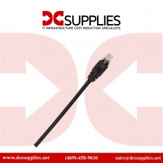 Black Box CAT6PC-003-BK-25PAK Connect Cat.6 UTP Patch Network Cable, 3 ft, 1 Gbit/s Data Transfer Rate