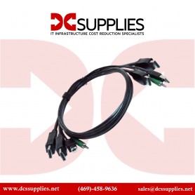 Black Box SKVMCBL-HDMI-06 HDMI USB Secure KVM Switch Cable with 3.5mm audio, 6ft