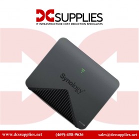 Synology MR2200AC wireless router Gigabit Ethernet Dual-band (2.4 GHz / 5 GHz) Black