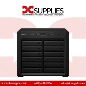 Synology DX1215II storage drive enclosure HDD/SSD enclosure Black 2.5/3.5"