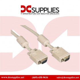 Black Box EVNPS06-0100-MM 100FT VGA Video Cable with Ferrite Core Beige