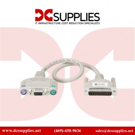 Black Box EHN154A-0010 KVM Cable 10 ft Molded Keyboard