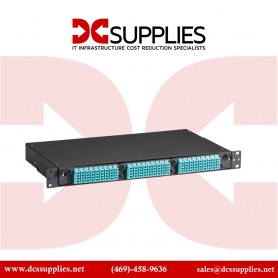 Black Box FOEN50HD-3H-1U High-Density Fiber Optic Enclosure, (3) HD Slots in 1U