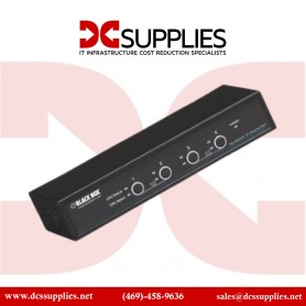 Black Box KV9704A KVM Switch DisplayPort with USB and Audio, 4-Port